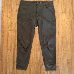 Prana Olive Green Ankle Pants